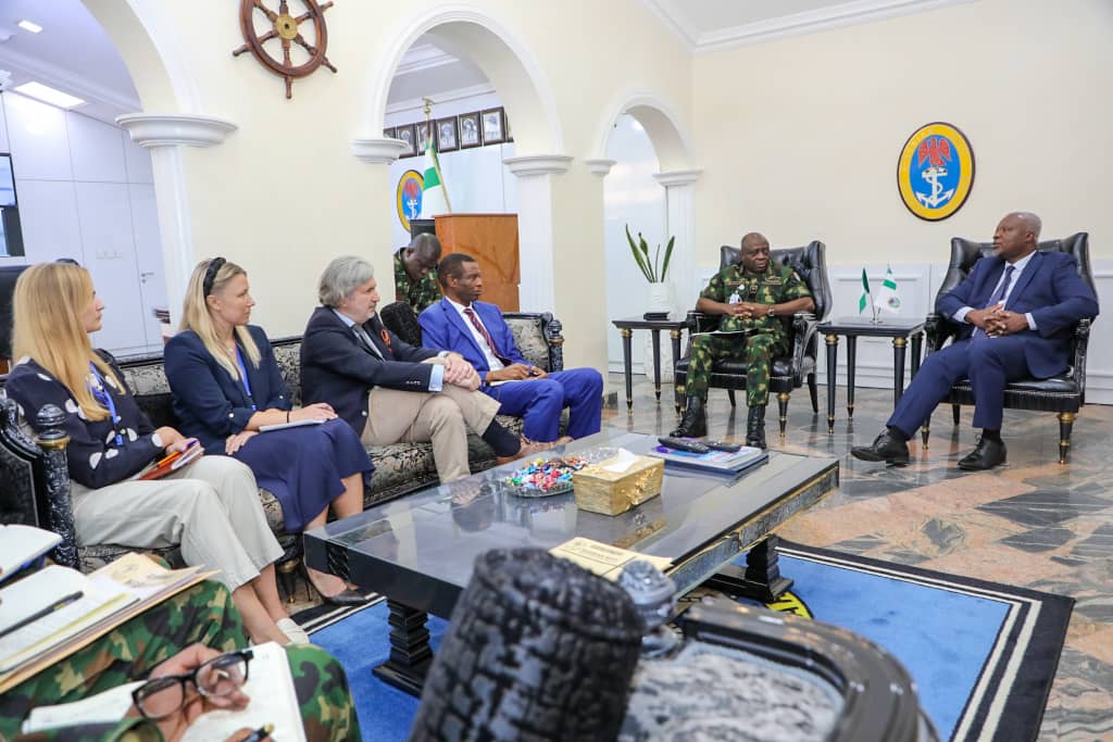 COURTESY VISIT BY THE EUROPEAN UNION-GULF OF GUINEA INTER REGIONAL NETWORK TO NAVAL HEADQUARTERS